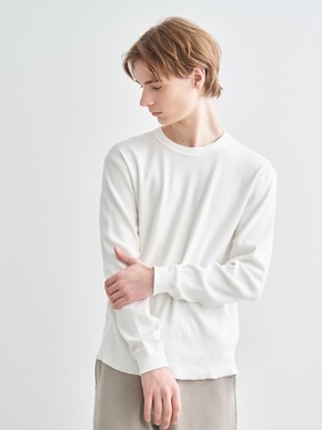 Men's supima bare waffle sweat 詳細画像