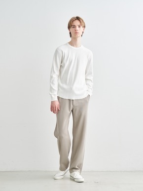 Men's supima bare waffle sweat 詳細画像