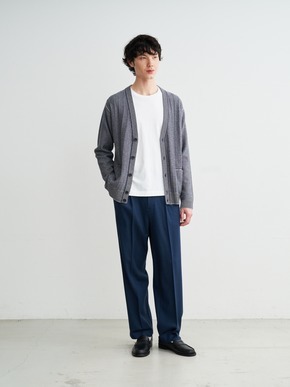 Men's crazy border vneckcardigan 詳細画像