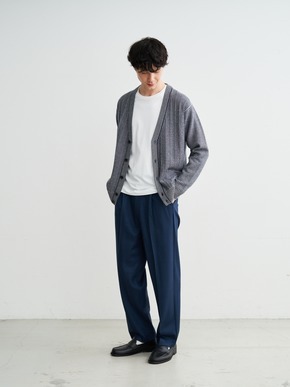 Men's crazy border vneckcardigan 詳細画像