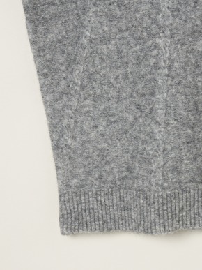 Men's centripetal knitting pullover 詳細画像