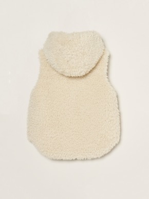 ecopel fur reversible vest 詳細画像