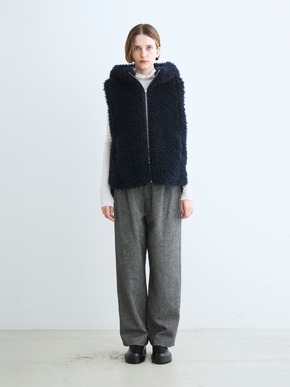 ecopel fur reversible vest 詳細画像