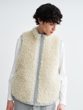 Men's ecopel fur reversible best 詳細画像