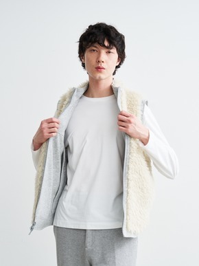 Men's ecopel fur reversible best 詳細画像