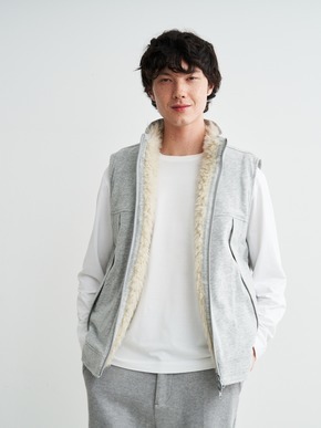 Men's ecopel fur reversible best 詳細画像