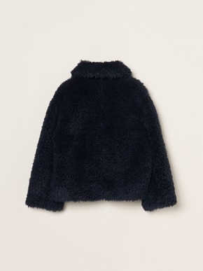 ecopel fur short coat 詳細画像