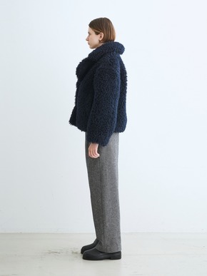 ecopel fur short coat 詳細画像