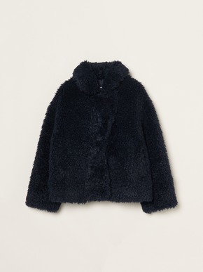 ecopel fur short coat 詳細画像