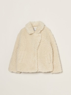 ecopel fur short coat 詳細画像