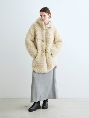 ecopel fur monster duffle coat 詳細画像