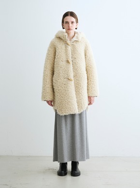 ecopel fur monster duffle coat 詳細画像