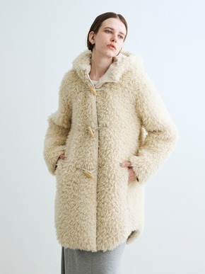 ecopel fur monster duffle coat 詳細画像