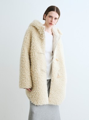 ecopel fur monster duffle coat 詳細画像