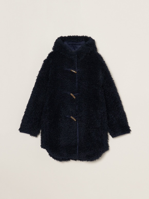 ecopel fur monster duffle coat