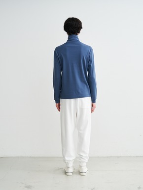 Men's brushed rib l/s turtle neck 詳細画像