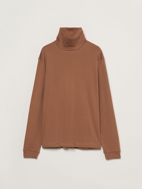 Men's brushed rib l/s turtle neck 詳細画像