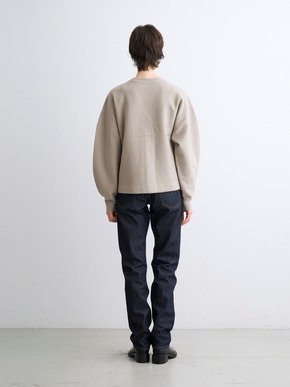 Felt sweater blouson cardigan 詳細画像