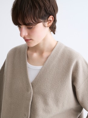 Felt sweater blouson cardigan 詳細画像