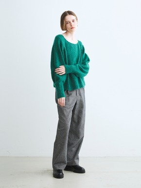 Color shaggy 2way pullover 詳細画像