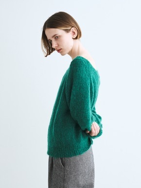 Color shaggy 2way pullover 詳細画像