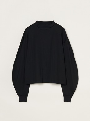 Silky cotton knit curved sleeveT 詳細画像