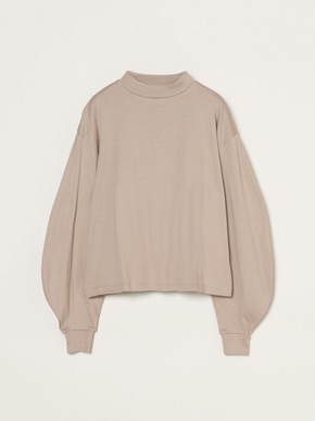 Silky cotton knit curved sleeveT 詳細画像