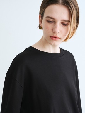 Silky cotton knit l/s tee 詳細画像