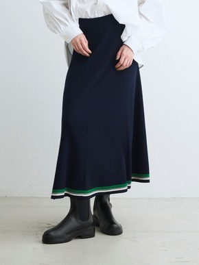 Wool outfit flair skirt 詳細画像