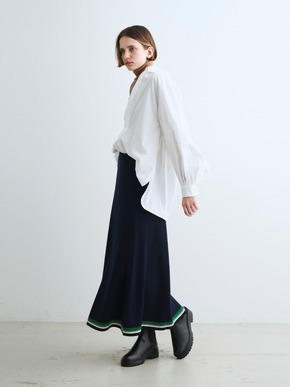 Wool outfit flair skirt 詳細画像