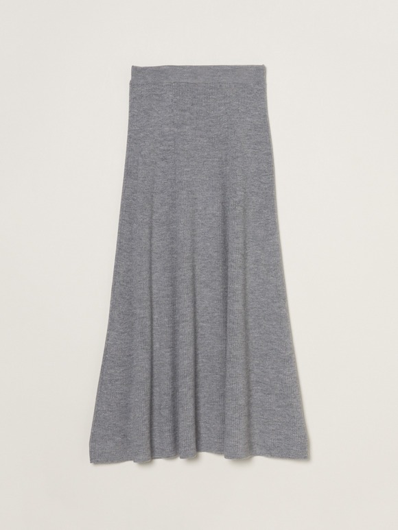 Wool outfit flair skirt