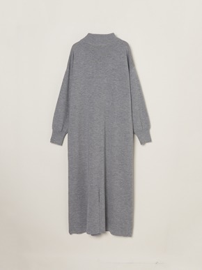 Wool outfit high neck dress 詳細画像