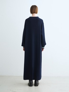 Wool outfit high neck dress 詳細画像