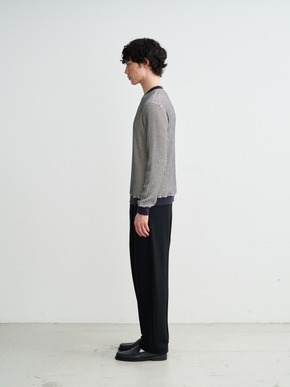 Men's cotton waffle l/s t-shirt 詳細画像