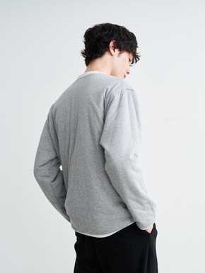 Men's leo reversible padded pullover 詳細画像