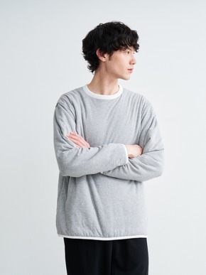 Men's leo reversible padded pullover 詳細画像