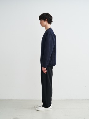 Men's leo reversible padded cardigan 詳細画像