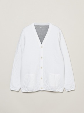 Men's leo reversible padded cardigan 詳細画像