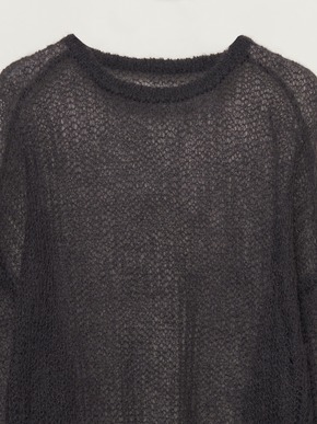 Mesh mohair pullover 詳細画像