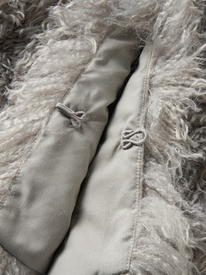 Wavy fur short gilet 詳細画像