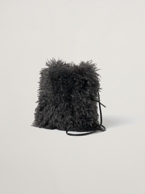 Wavy fur bag 詳細画像