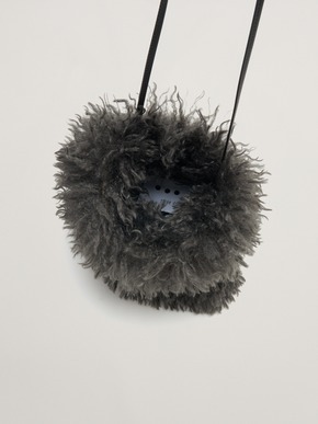 Wavy fur bag 詳細画像