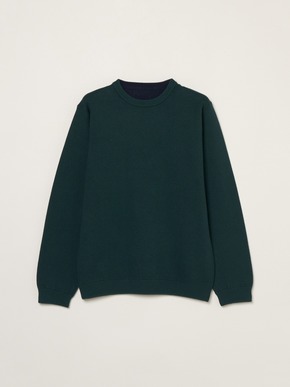 Men's reversible dual layerd l/s sweat 詳細画像