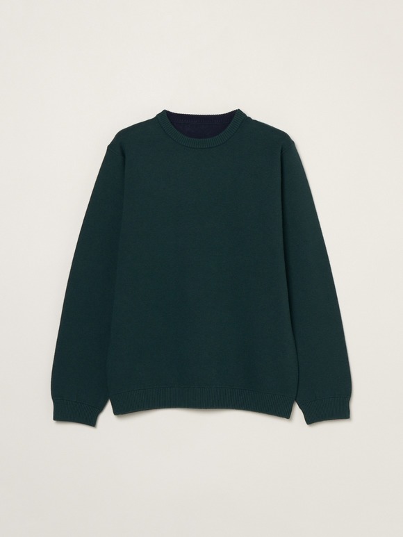 Men's reversible dual layerd l/s sweat