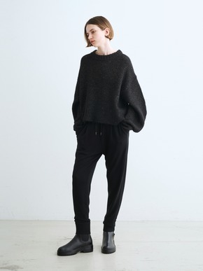 Brushed sweater jogger pant 詳細画像