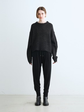 Brushed sweater jogger pant 詳細画像