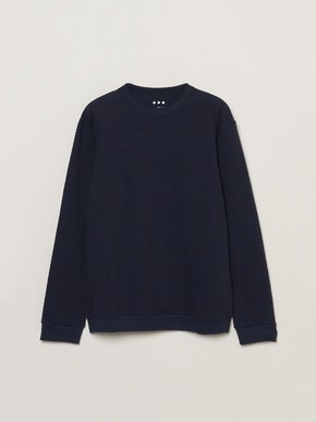 Men's quilt jersery sweat shirt 詳細画像