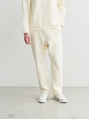 Men's quilt jersery sweat pants 詳細画像