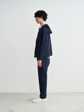 Men's quilt jersery zip up hoodie 詳細画像