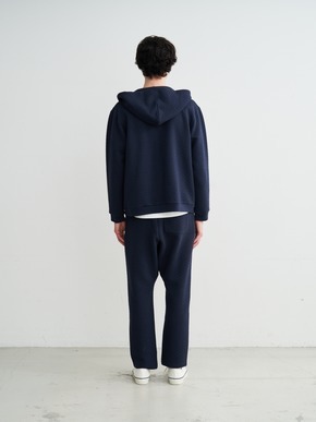 Men's quilt jersery zip up hoodie 詳細画像